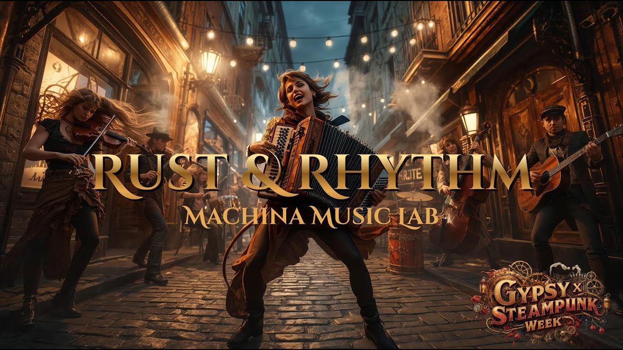Rust & Rhythm &ndash; Steampunk Gypsy Jazz &times; Irish Jig Instrumental | Machina Music Lab