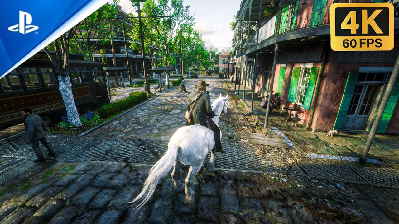 Red Dead Redemption 2  -  PS5 PRO Gameplay 4K 60FPS (AI upscaled)