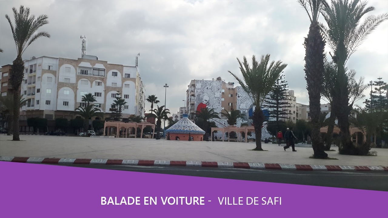 Balade voiture 🚘 ville de Safi Maroc partie 3