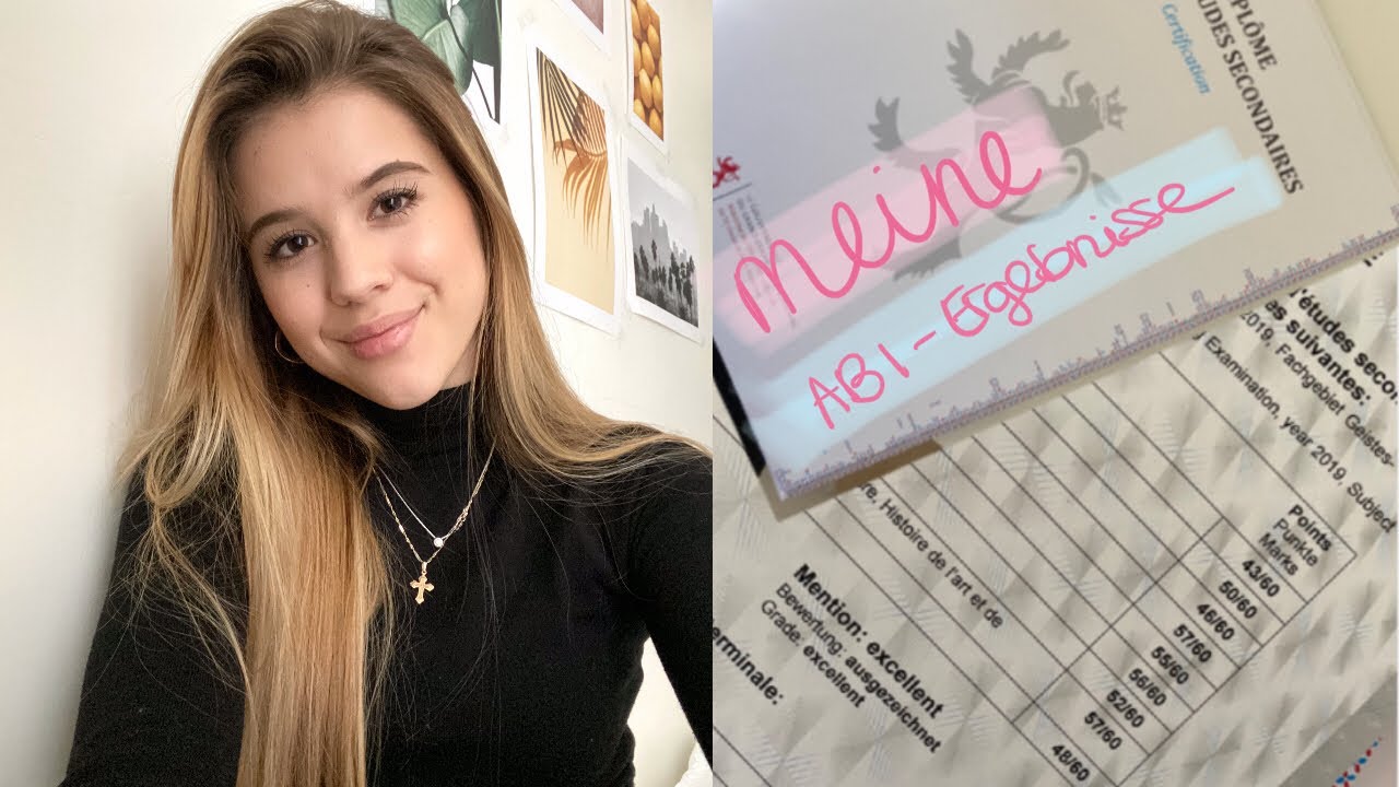 SO HABE ICH EINEN 1,0 SCHNITT BEKOMMEN (Meine Abiturergebnisse & Tipps) // niiawrg