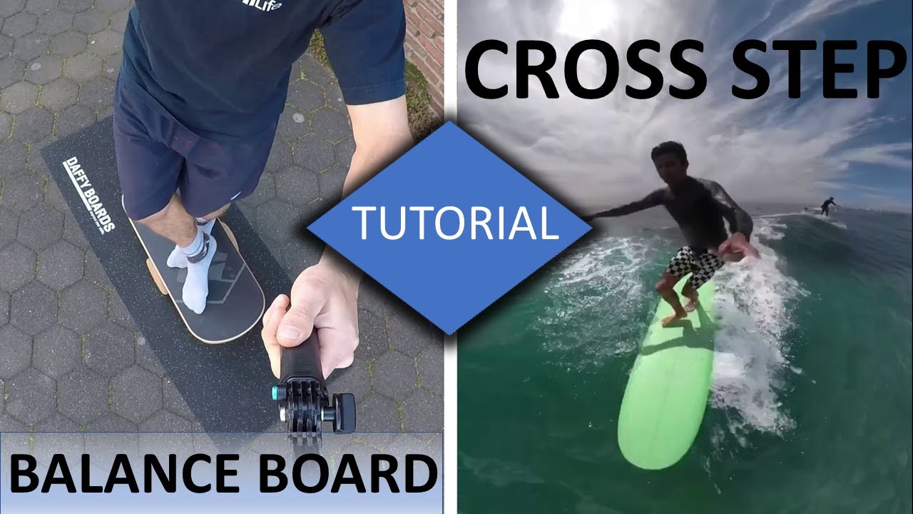 Cross Step Balance Board