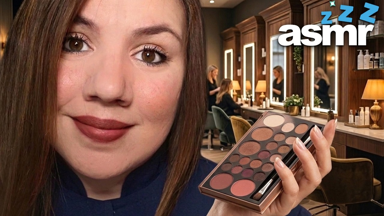 ASMR Luxury Beauty Salon Experience | Hairdresser, Spa & Makeup