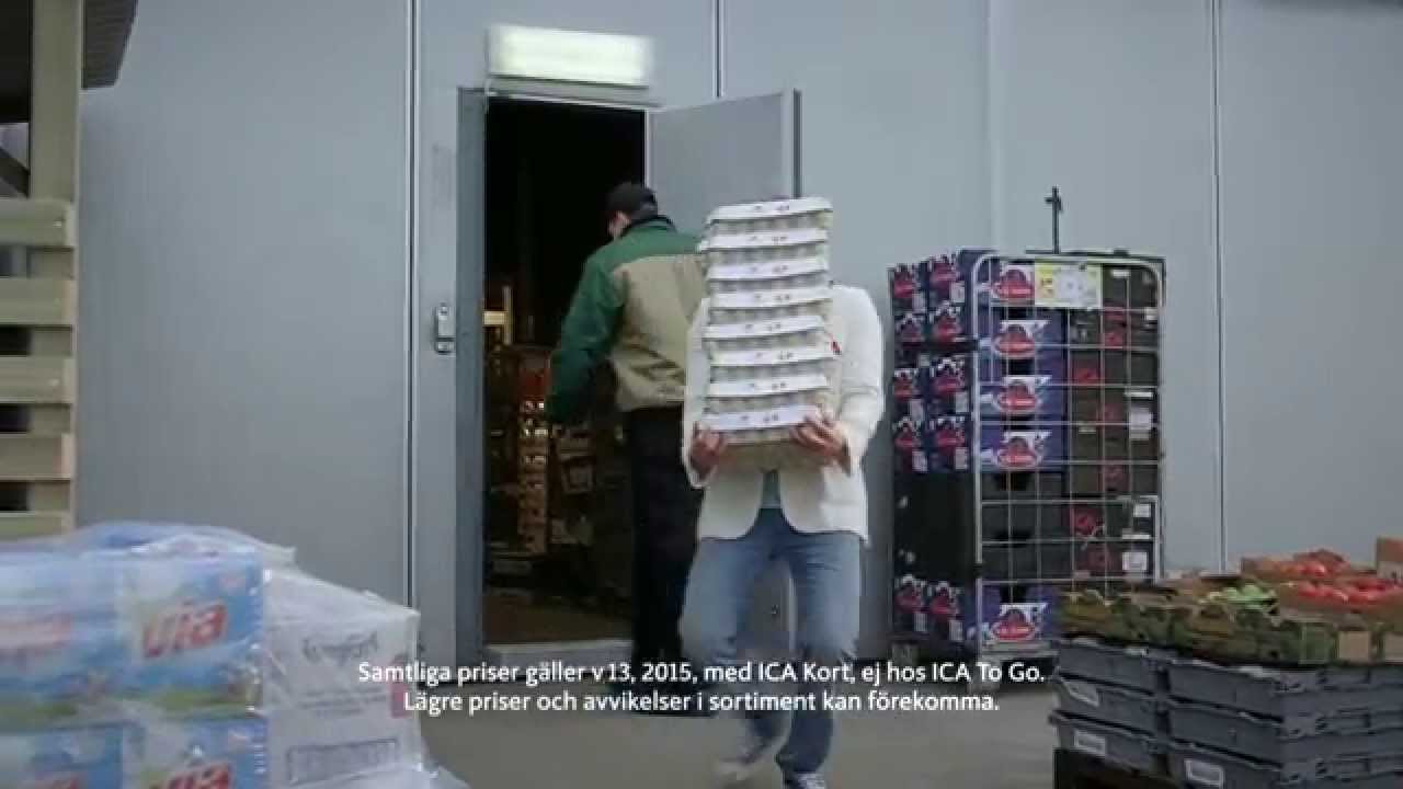 ICA reklamfilm 2015 .v13 - Ulf bär äggkartonger