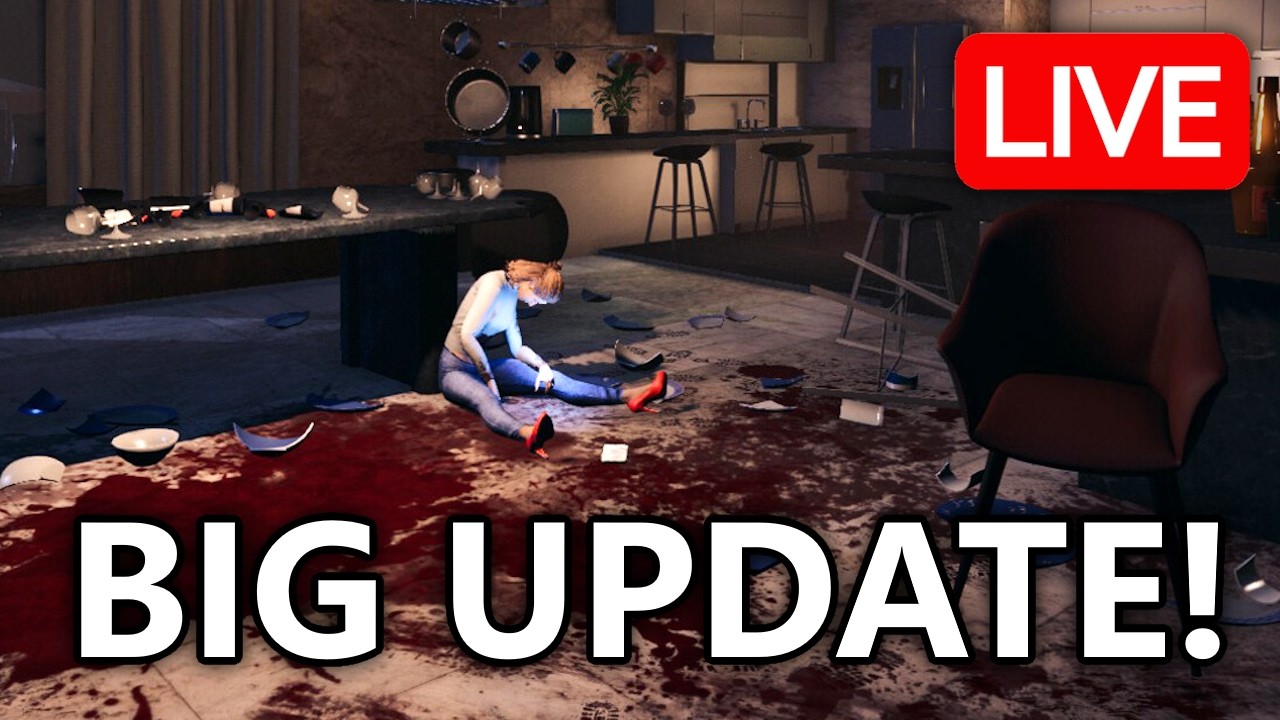 Playing the HUGE Update for Crime Scene Cleaner! - ACT 2 Story Update LIVE 🔴