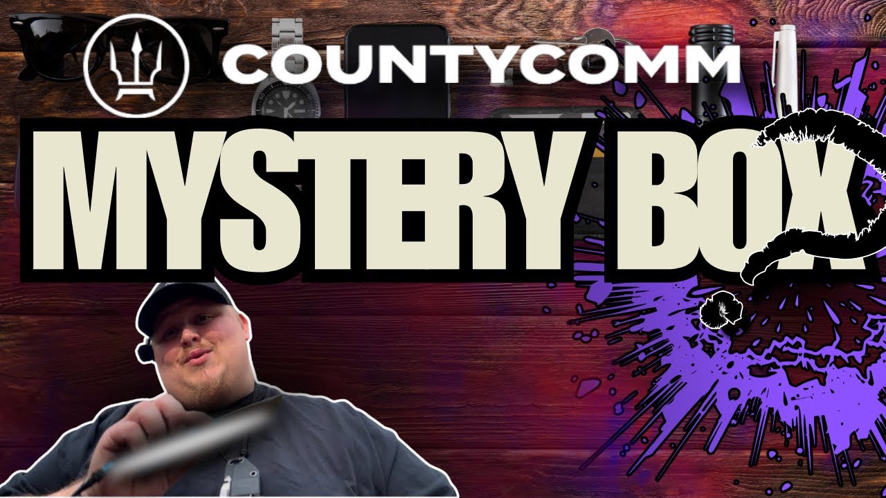 Unboxing the CountyComm Mega Big Daddy Mystery Swagg Pack - If Batman Built an EDC?!