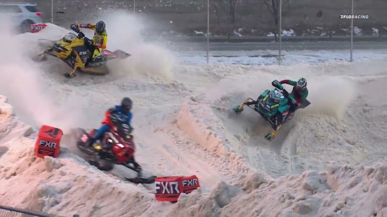 Snocross Round #13 Pro Highlights | Elk River, MN (Race 2 of 3)