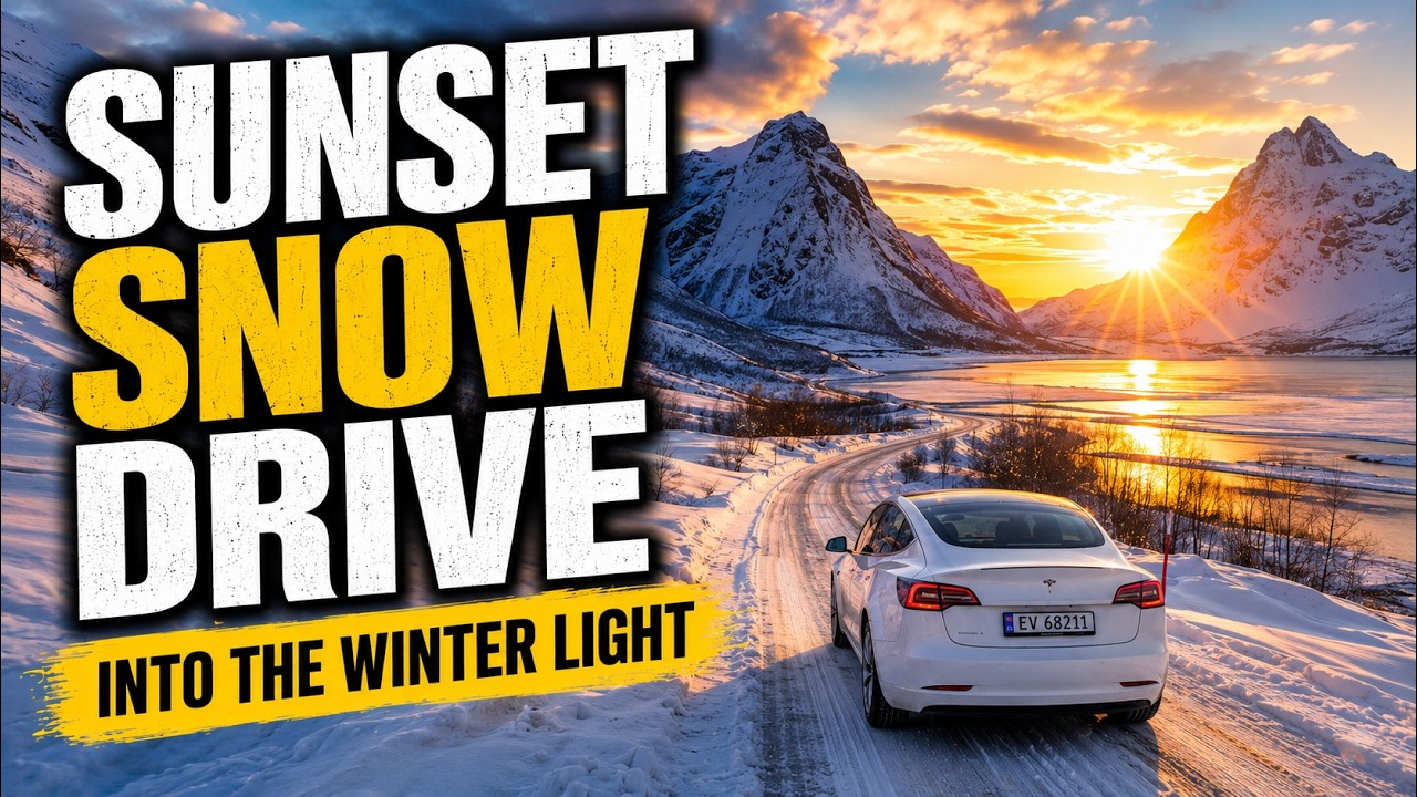 Epic Svartavassvegen Last Winter Drive