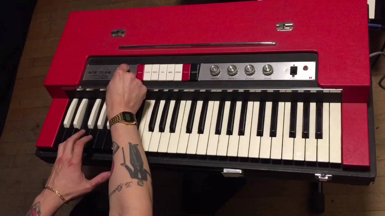 Test Ace Tone Top-1 Combo Organ Vintage Analog