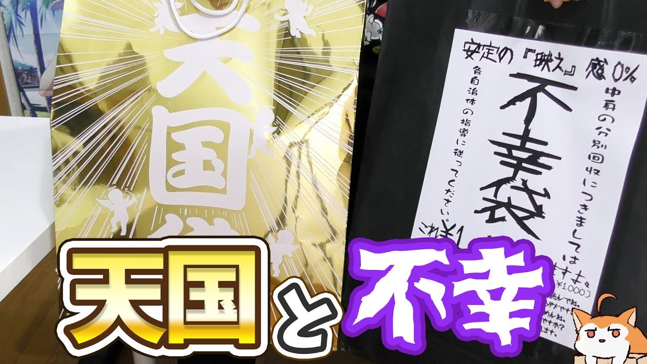 天国と不幸の福袋開けたら中身が意外すぎた