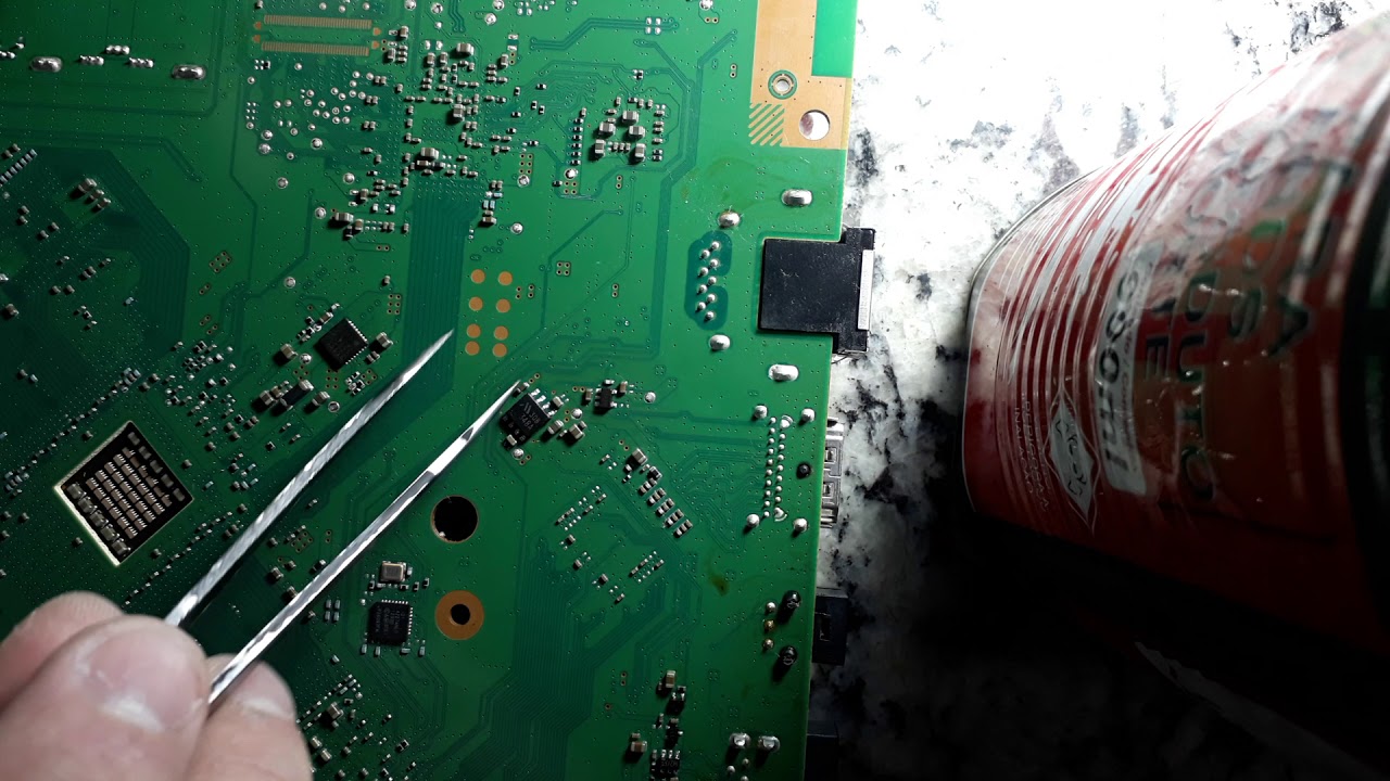 Conserto PS3 super slim, com análise da placa!