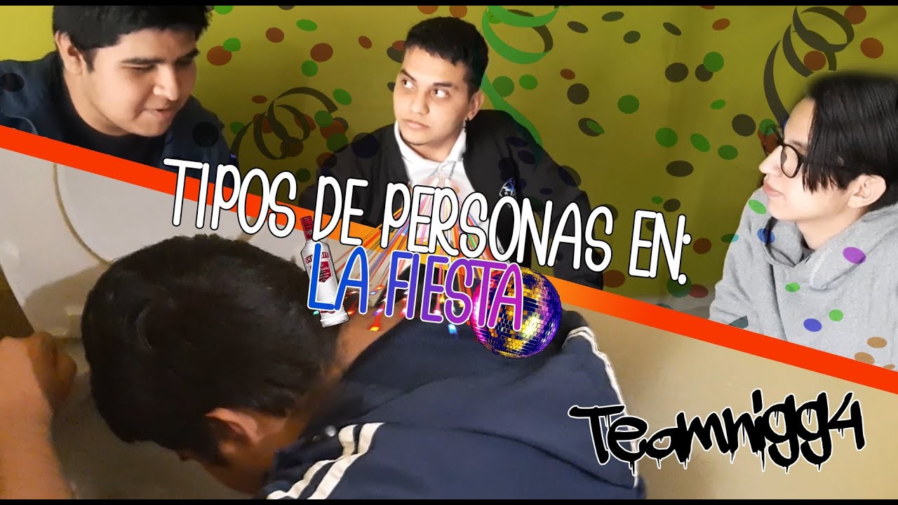 Tipos de Personas en las fiestas