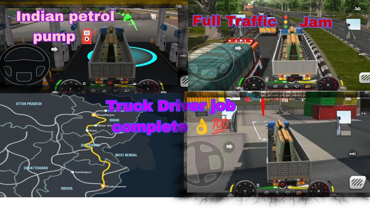 Indian Petrol Pump⛽ / Full Traffic🚦 Jam ||#truckmasterindia#views_viral_video_subscribers_grow#yt 