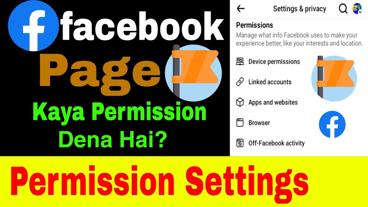 how to settings facebook page permission | facebook page permission settings kaise kare?
