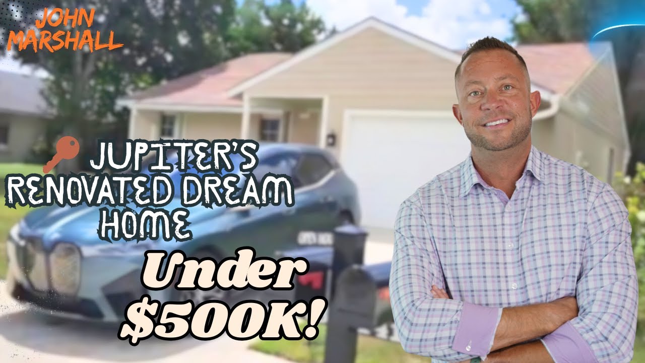 143 Green Tree Circle Jupiter FL | Renovated Single Family Home for Sale $499,000