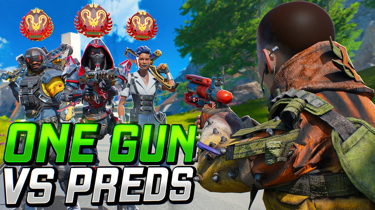 Only One Weapon vs. Top Apex Predators...