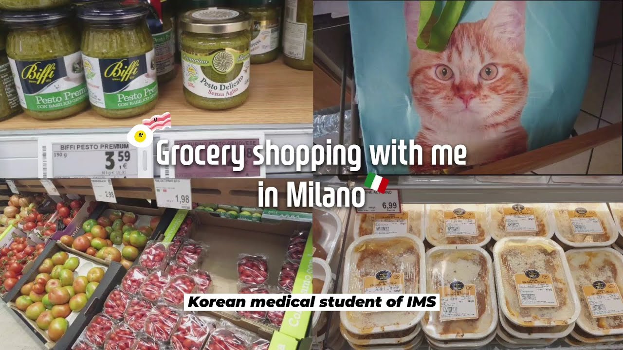 How expensive living in Milano? | Living price in Italy | By Korean medical student in Milano
