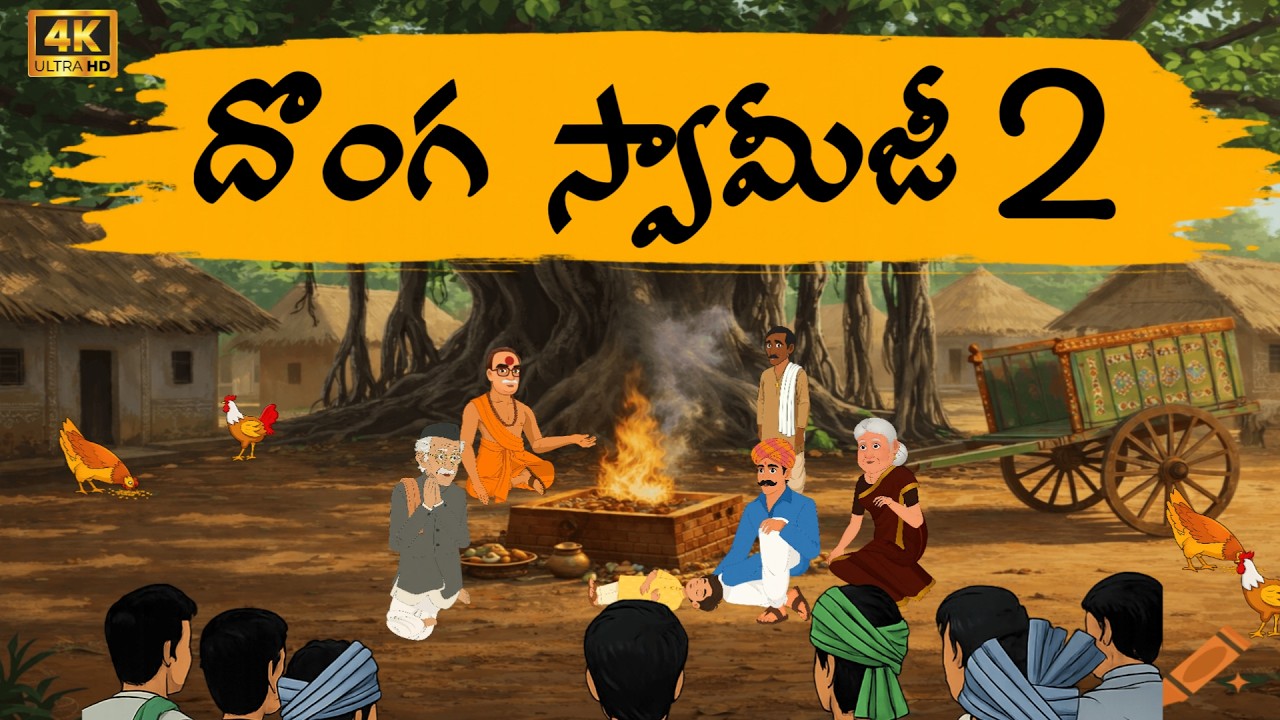 Telugu Stories - దొంగ స్వామీజీ 2 | Moral Stories in Telugu | Neethi Kathalu | Kotha Kathalu