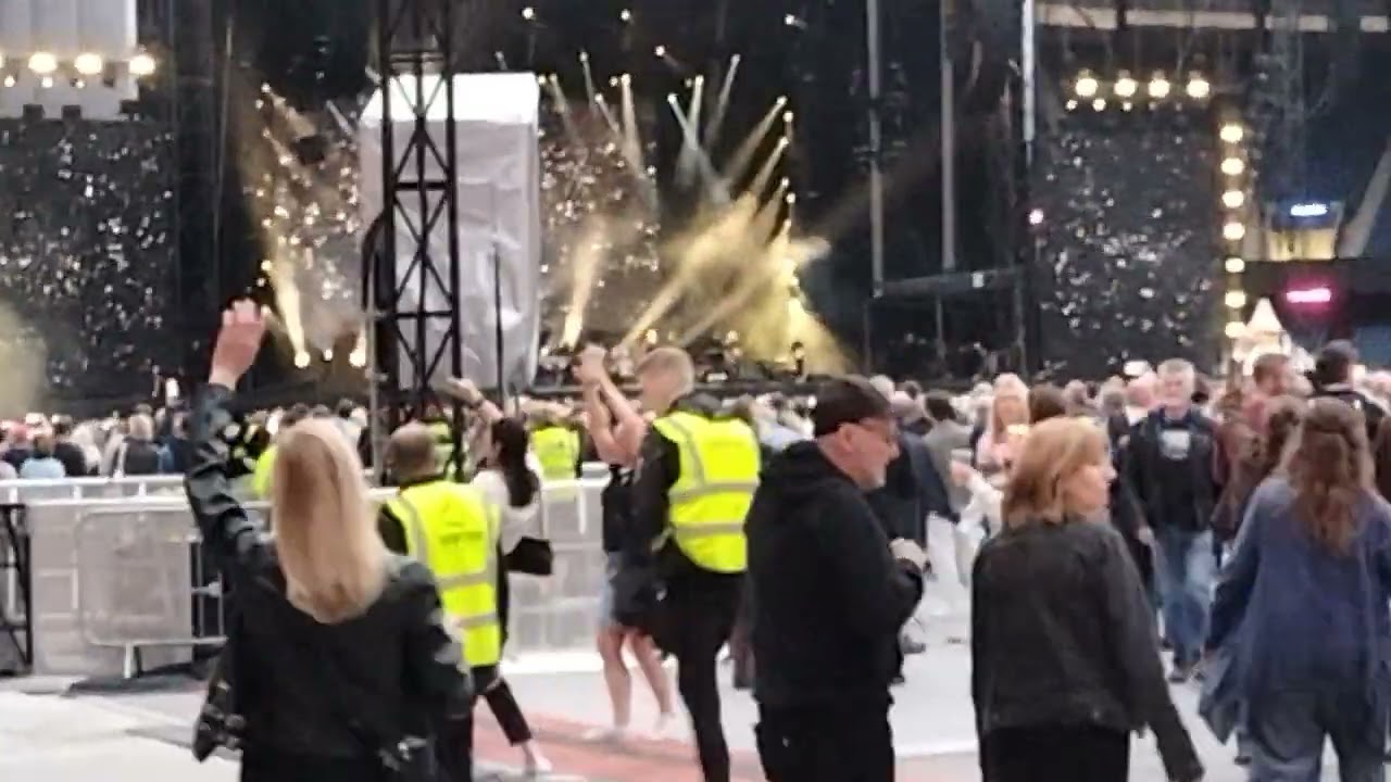 Eagles at Murrayfield Stadium 22/6/22 Desperado