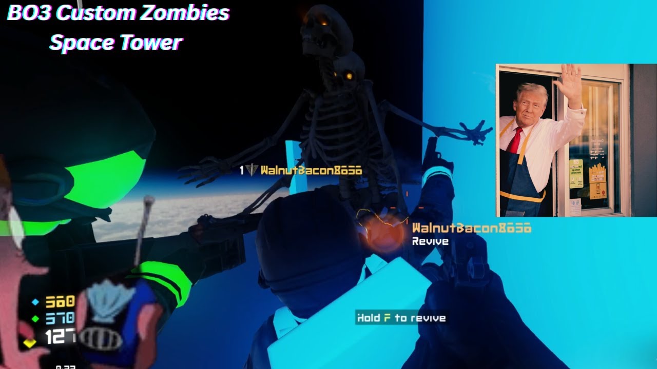 B03 Custom Zombies-- This Map Isn't Red Or Orange-- Challenge Map #4