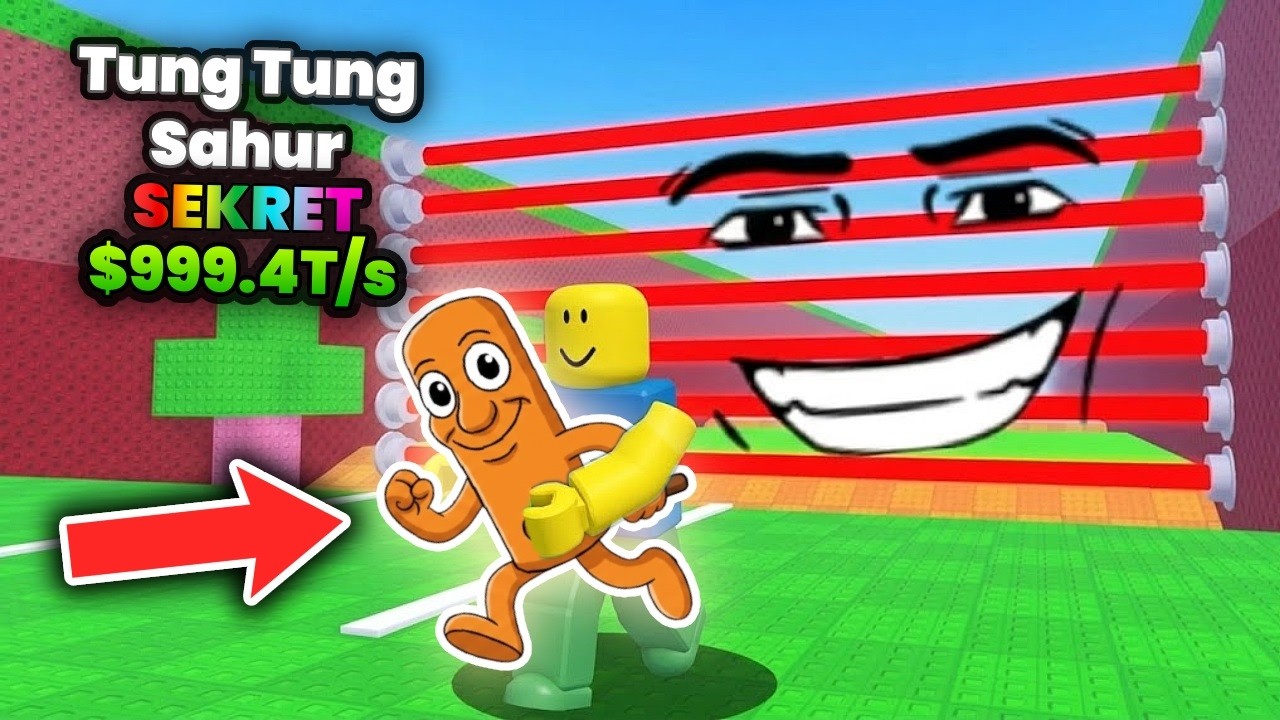 UCIEKAM przed LASERAMI z BRAINROT! 😱😱😱😱