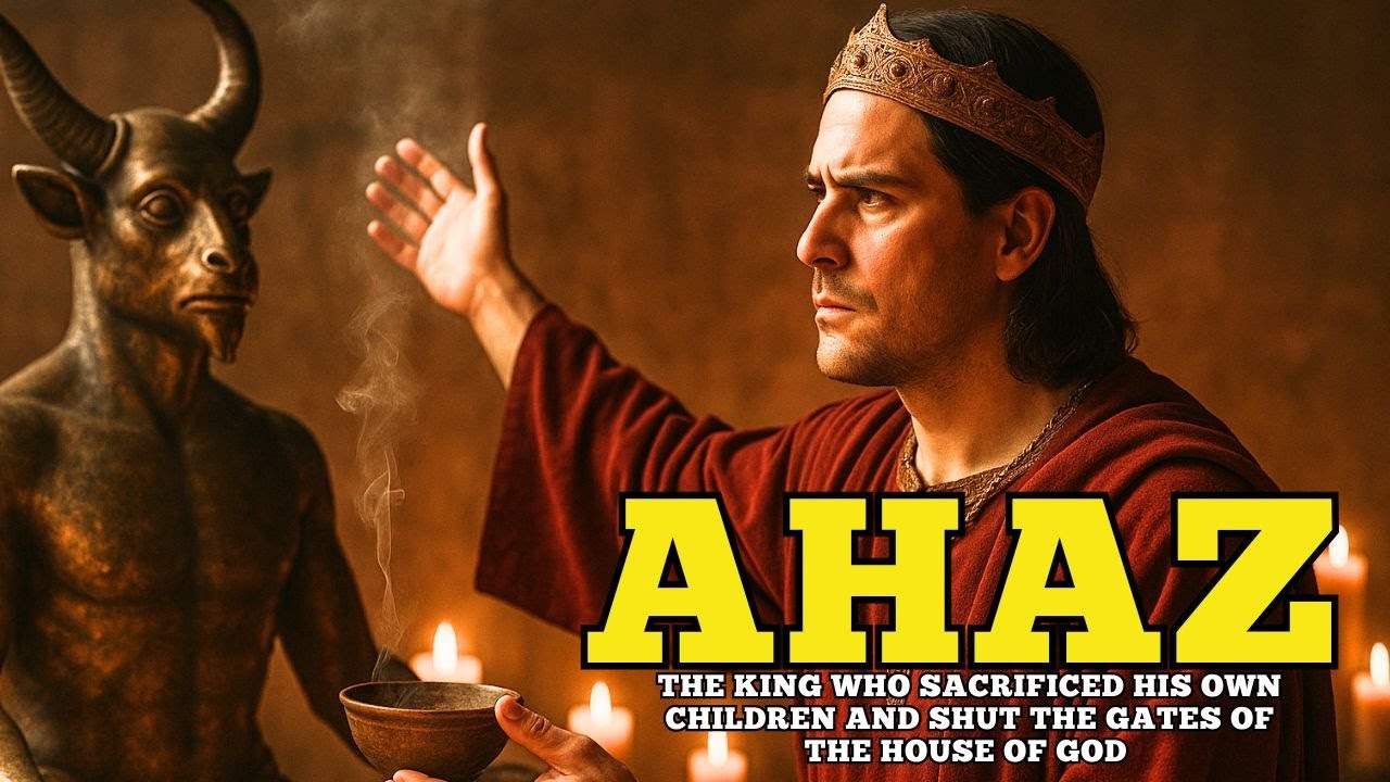 WHO WAS KING AHAZ IN THE BIBLE? THE WICKED KING AHAZ, ONE OF THE WORST KINGS OF JUDAH