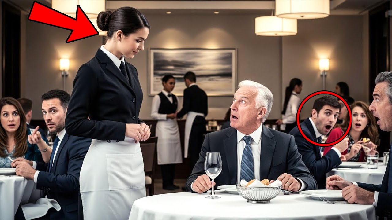 Billionaire Asked a Waitress a “Simple Question” — Her Answer Shocked Every Guest