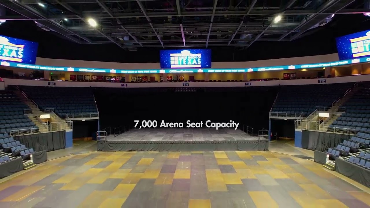 Go Behind the Curtain at Credit Union of Texas Event Center