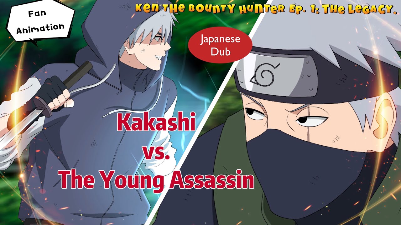Full EP [JP dub] | Naruto Fan Animation - Ken the Bounty Hunter EP1 (ENG Sub)