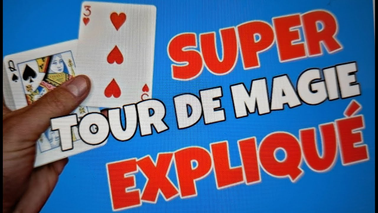tour de magie facile avec un jeu de cartes