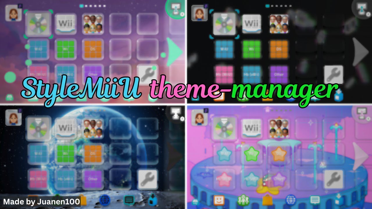[outdated] WiiU theme manager tutorial (Aroma) | StyleMiiU by Juanen100