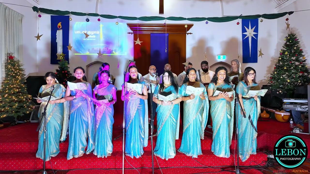 Natta nadu raathiriyil (நட்ட நடு) | Anthony Dasan | QTC Choir 2025 | Tamil Christmas Song