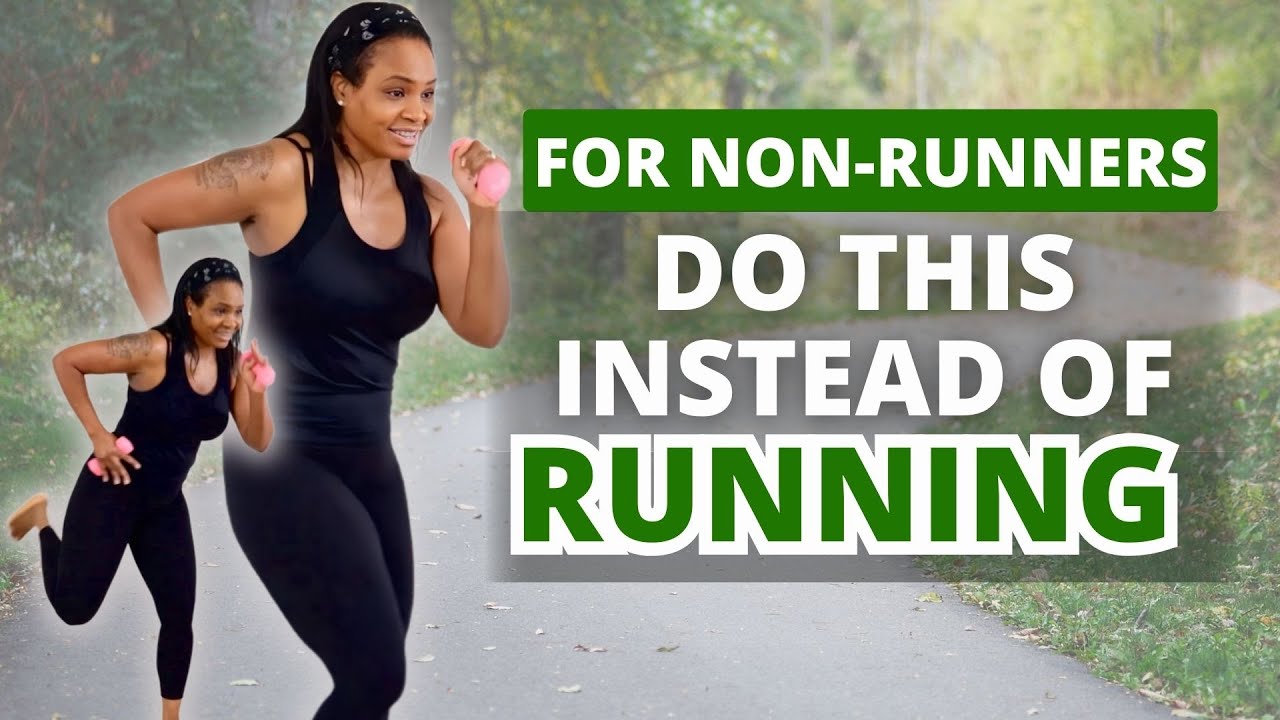 5 Minute Running-Style Workout For People Who Hate To Run | Low Impact & Joint Friendly