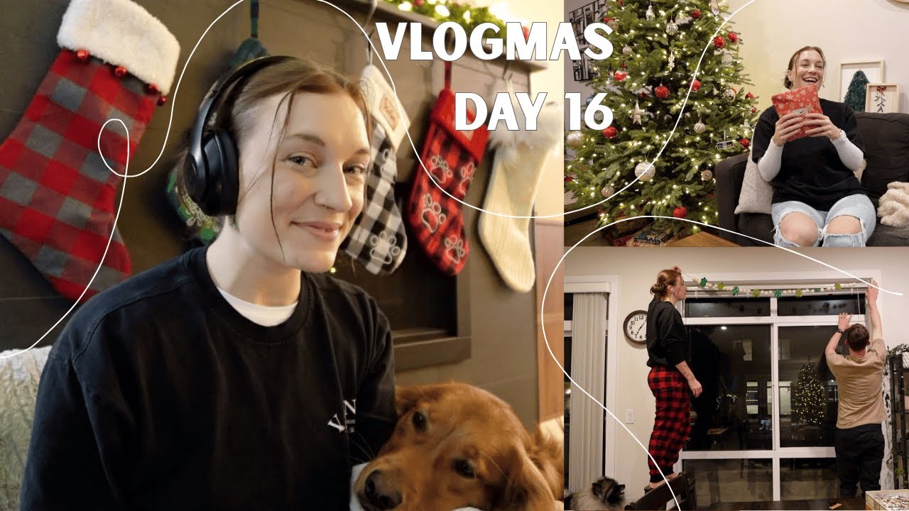 finishing Christmas shopping, more decorations, best shortbread cookies | VLOGMAS DAY 16