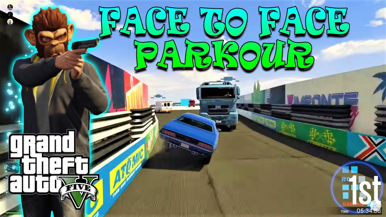 GTA V | Some Players Almost Cried - Funniest Face To Face Parkour
