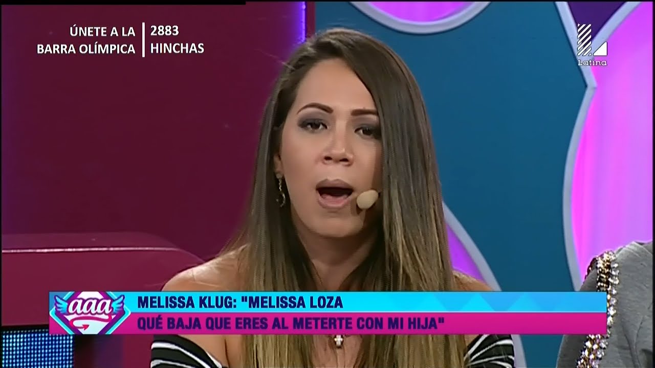 AMOR AMOR AMOR 08/08/16 MELISSA LLAMA 'BAJA' A MELISSA LOZA POR METERSE CON SU HIJA Y ES...