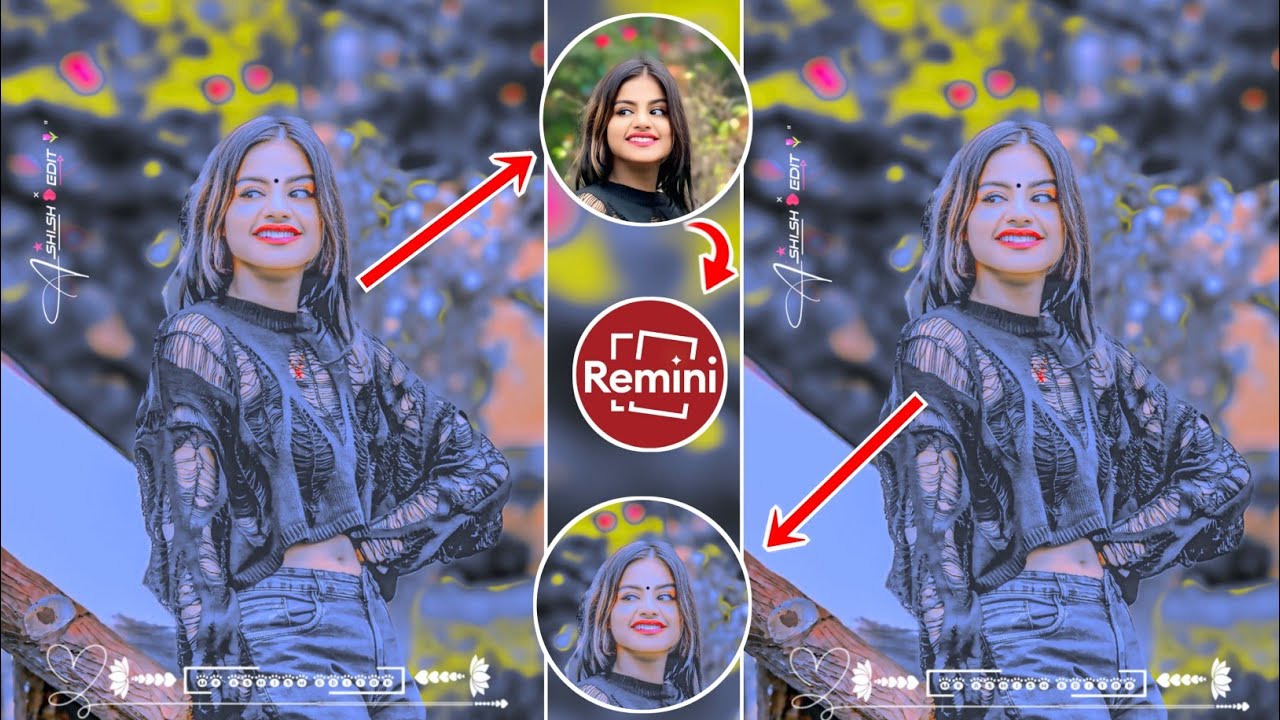 Remini App Se Nagpuri Photo Clear Kaise Kare | Nagpuri Style Photo Editing A to Z 📱