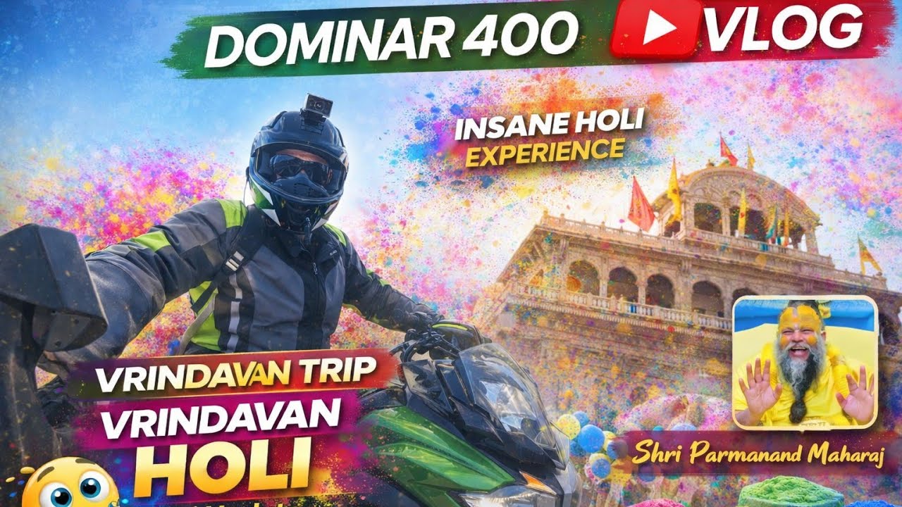 HULK on Highway 💚 | Delhi to Vrindavan with My Brothern❤️ | A Ride to Remember