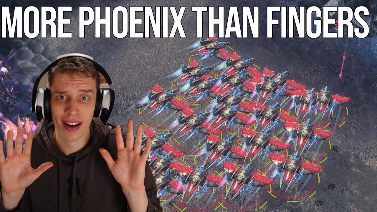 Can I Beat TOP GRANDMASTER Zerg Players With MASS Phoenix? | Beating Grandmasters With Stupid Stuff