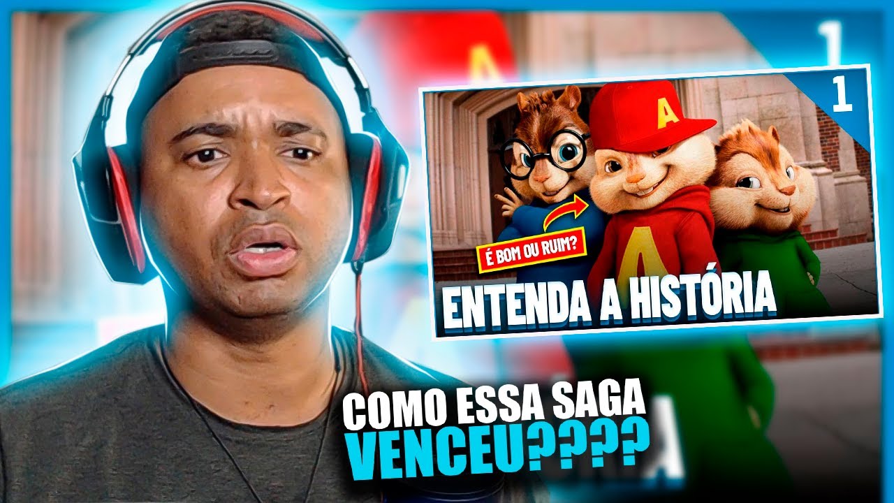 REACT | Saga Alvin e os Esquilos | História, Curiosidades e Desgosto | PT.1 - Canal PeeWee