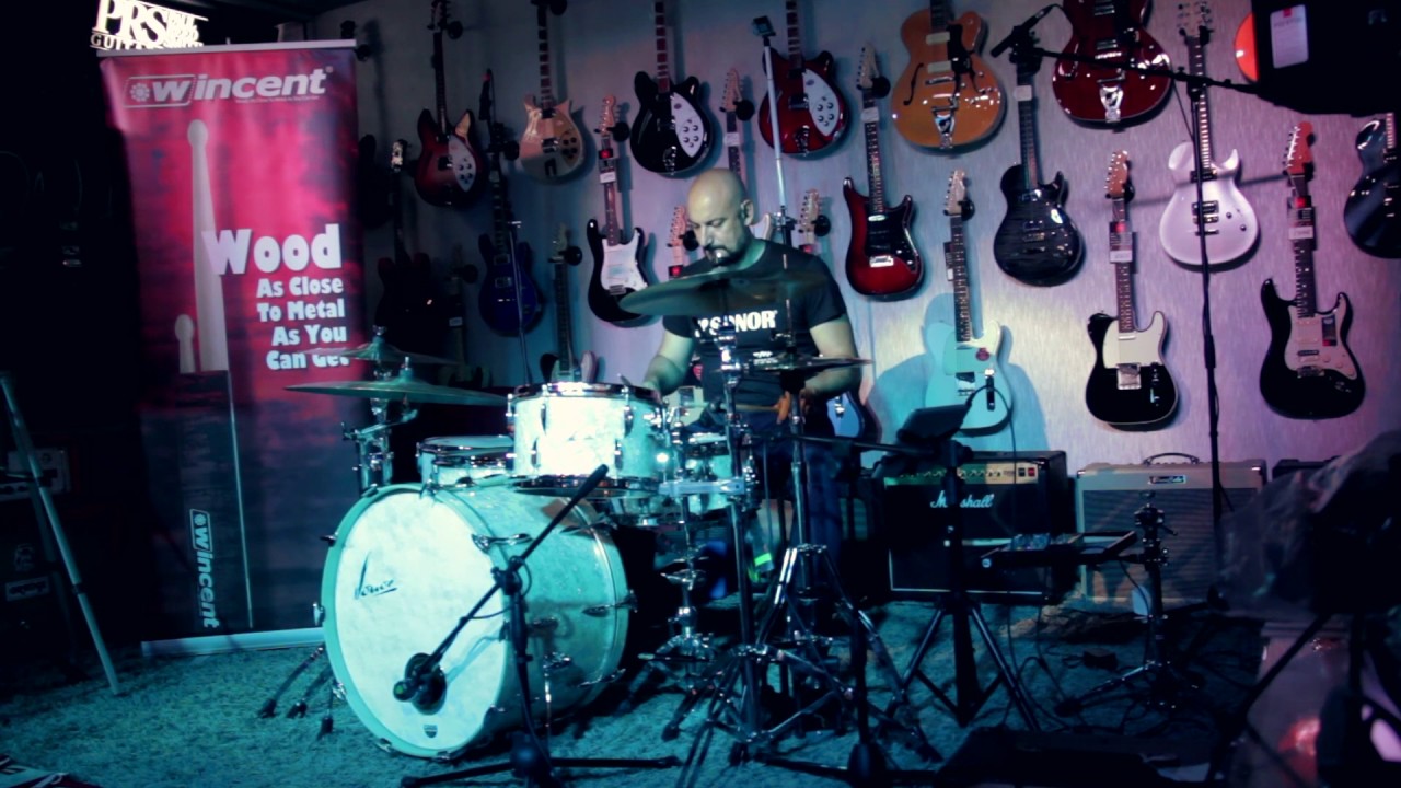 Clinic Jos&eacute; A. Pereira con Sonor Vintage Series @Leturiaga