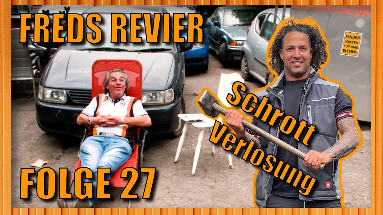 Bei Fred aufm Schrottplatz (Ali zertrümmert Mercedes) I Freds Revier Folge 27
