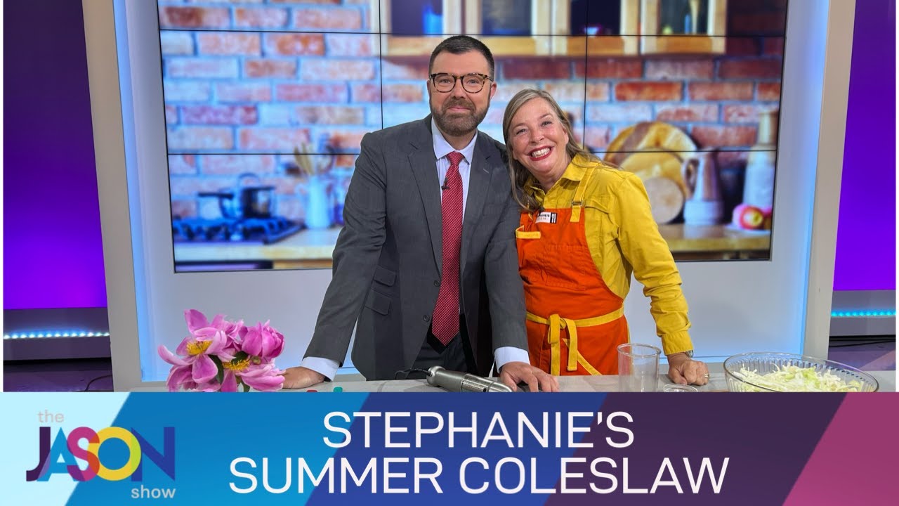 Easy apple coleslaw with Stephanie Hansen