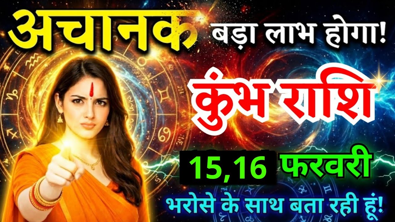 13, 14 फरवरी, कुंभ राशि वालों भरोसे के साथ बता रही हूं, Kumbh Rashi, बड़ा लाभ होगा