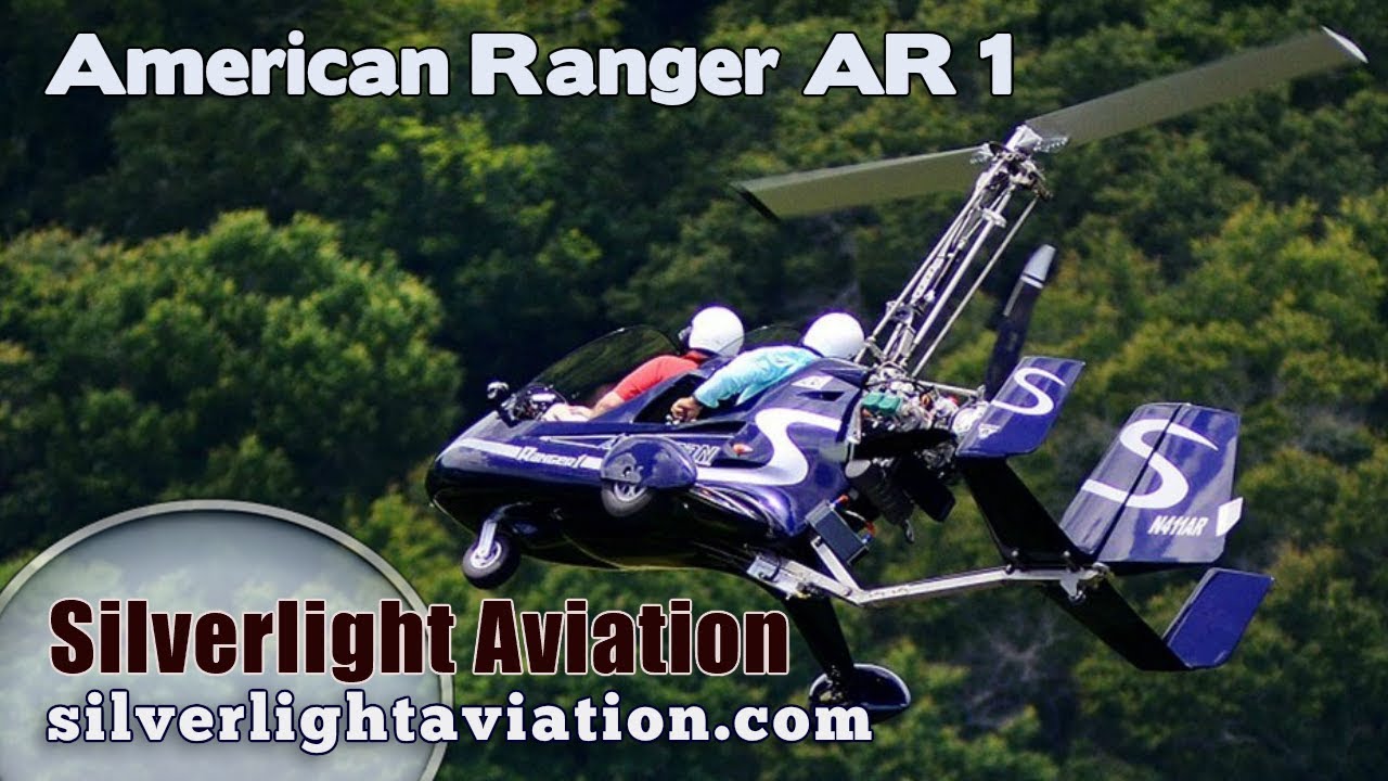 American Ranger 1 AR1 Gyroplane Silverlight Aviation DL17
