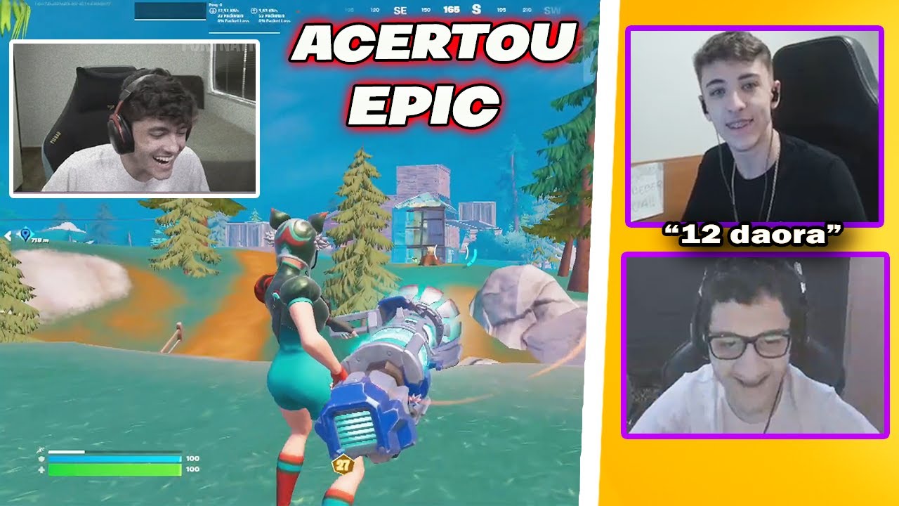 A EPIC FINALMENTE FEZ ISSO E OS PRO ESTÃO AMANDO, SEQUENCIA ÉPICA NO CAMP, TILTANDO COM AMIGO