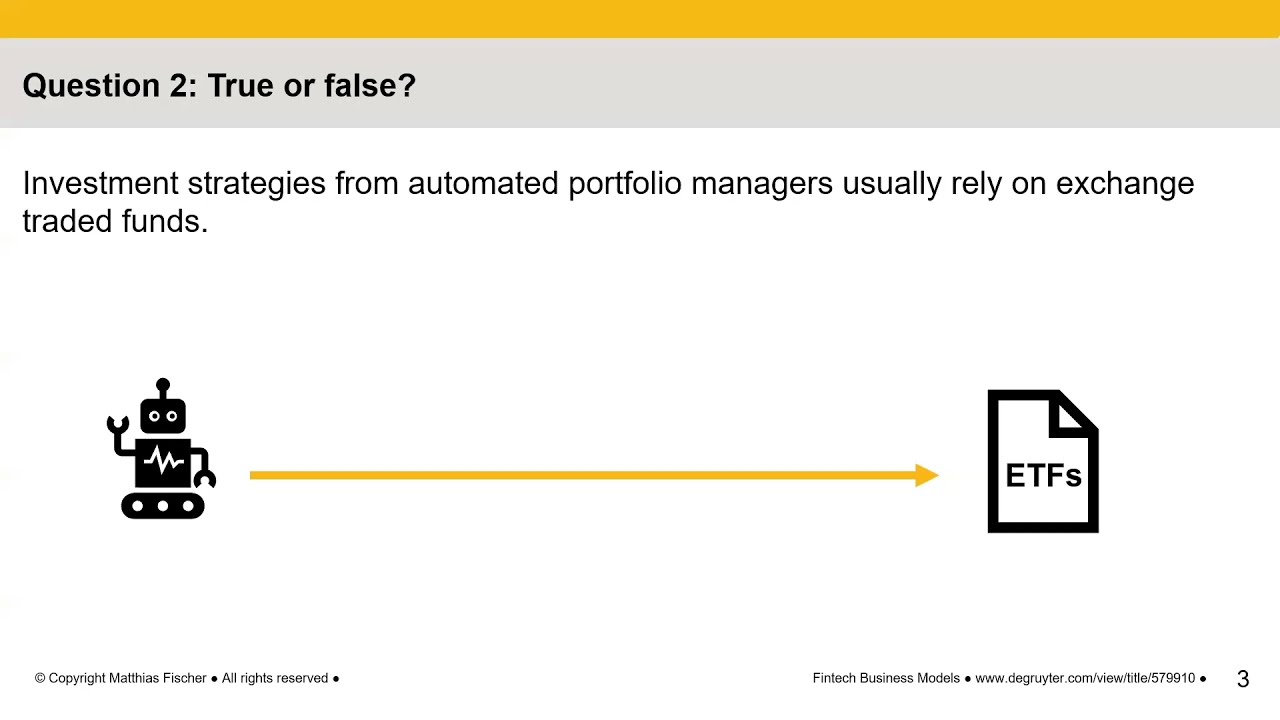 Robo Advisor, test your knowledge on innovative,  automated portfolio management in just 3 minutes.
