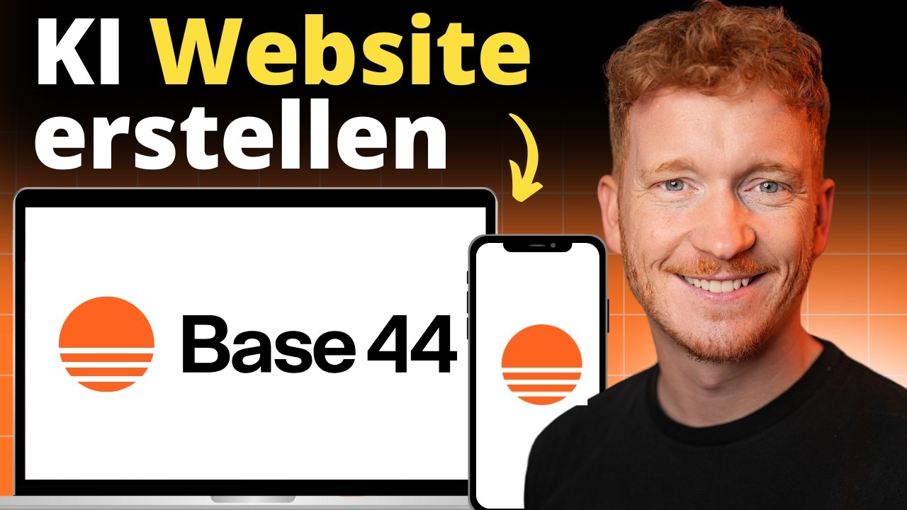 Website mit KI erstellen: Base44 Tutorial – Es ist VIEL besser als erwartet 😳