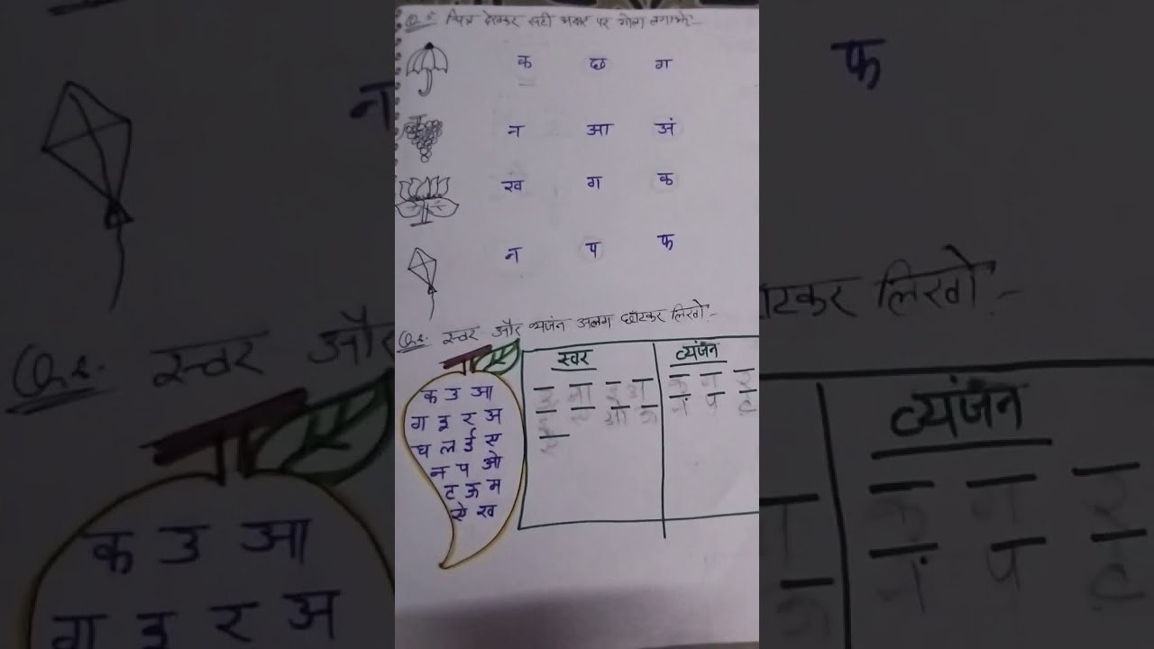LKG Hindi final exam 2023//#jyotipatre#