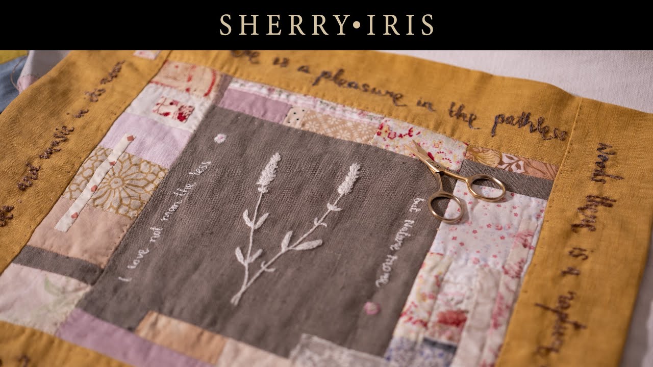 Embroidery, Patchwork Weaving, and Spring is Finally Here!