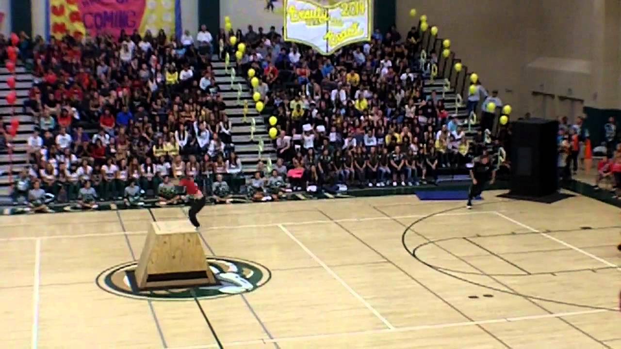 Free Running Performance - Murrieta Mesa High School Pep Rally